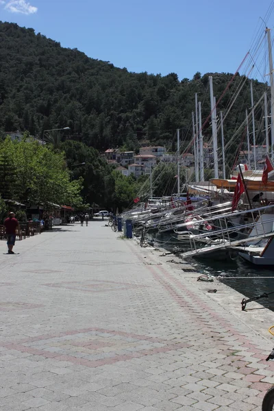 Turkish pleasure boats — Stock Photo, Image