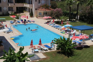 Yerel bir aile işletmesi otel iş