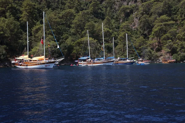 Bootsausflüge für Touristen — Stockfoto