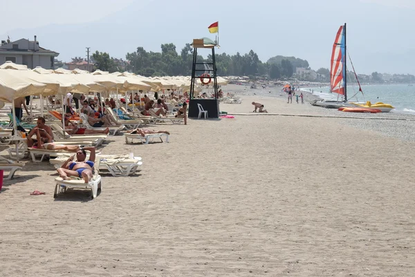 Praia de Calis na Turquia, 201 — Fotografia de Stock