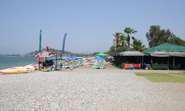 Calis Beach i Tyrkia, 201 – stockfoto