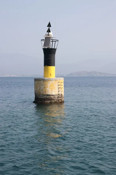 Um farol náutico — Fotografia de Stock