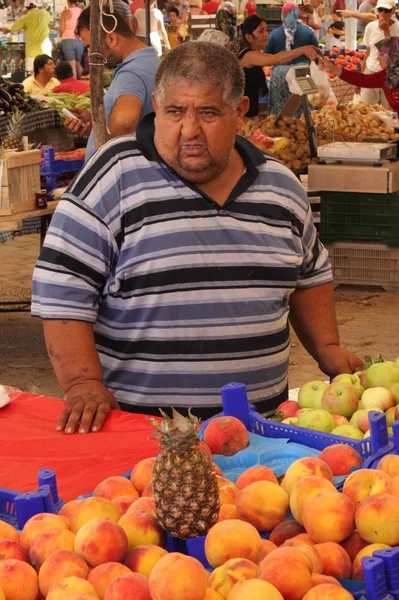 Turkish produce market — Stock Photo, Image