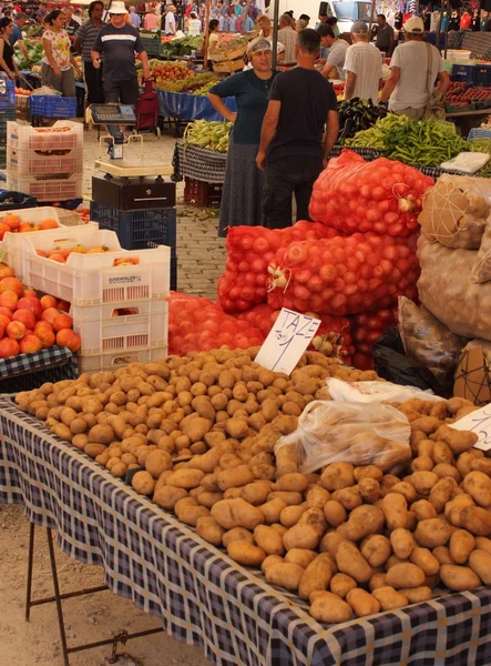土耳其的农产品市场 — 图库照片