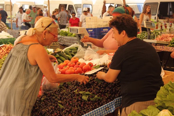 Mercado dos produtos turcos — Fotografia de Stock