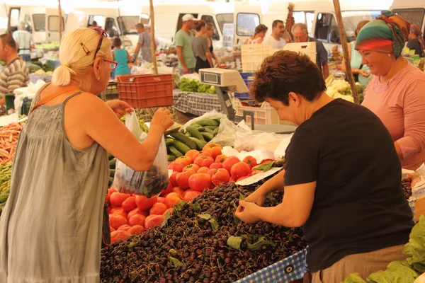 Mercado dos produtos turcos — Fotografia de Stock