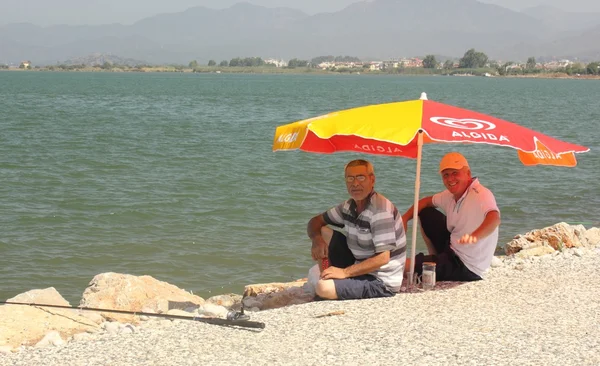 Dos pescadores desconocidos — Foto de Stock