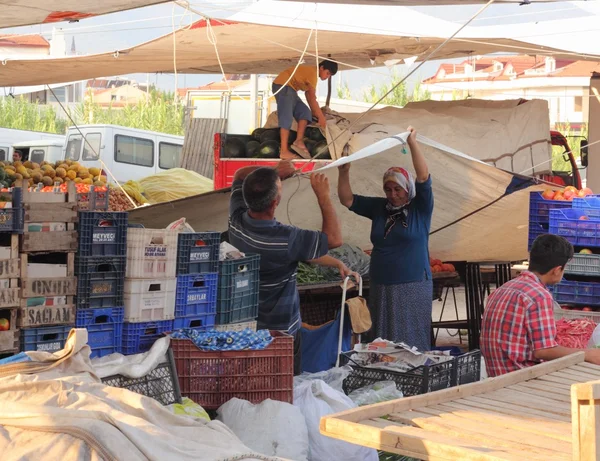 Mercado de calis no peru — Fotografia de Stock