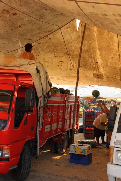 Mercado de calis no peru — Fotografia de Stock