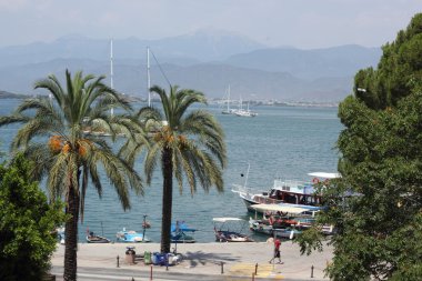 Fethiye bağlantı noktası seyir doğal bir görünüm