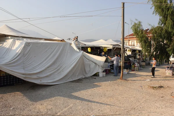 Türkiye pazarında calıs — Stok fotoğraf