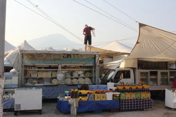 Mercado de calis no peru — Fotografia de Stock