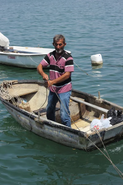 Um pescador turco — Fotografia de Stock