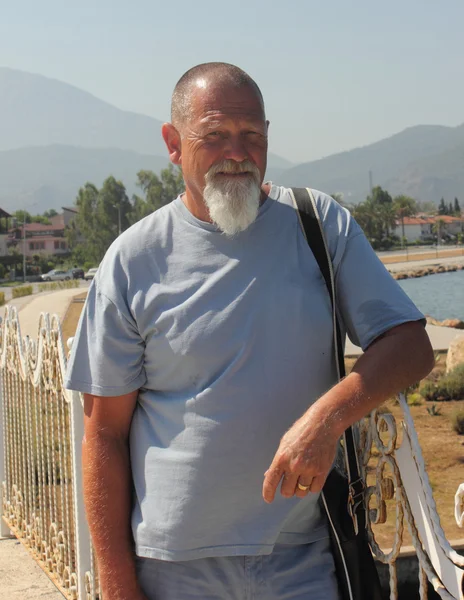 An english man on vacation — Stock Photo, Image