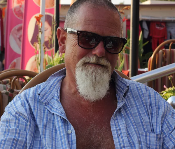 An englishman with a beard — Stock Photo, Image