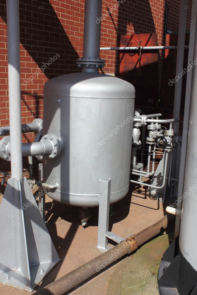 Steam blowdown vessel — Stock Photo © 1markim 94413204