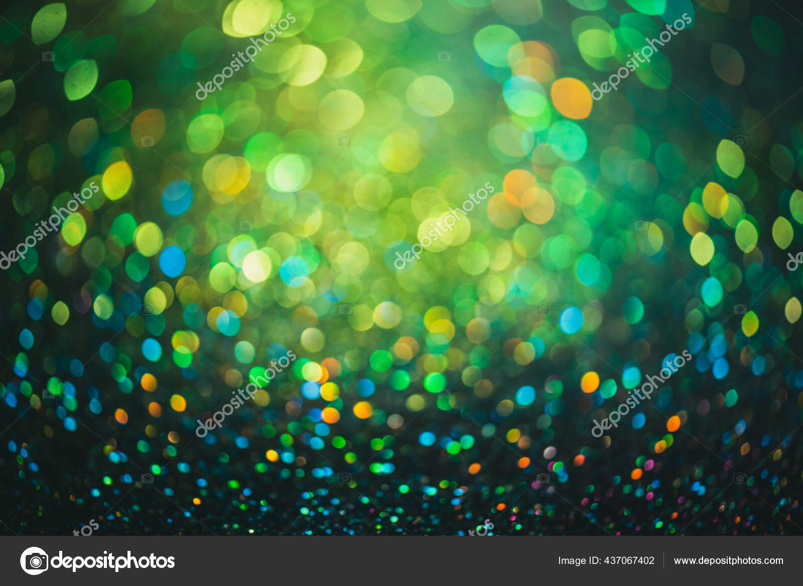 Bokeh Effect Glitter Colorful Blurred Abstract Background Birthday  Anniversary Wedding Stock Photo by ©panomja7@ 437067402
