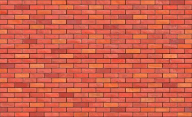 Güzel kahverengi tuğla duvar, pürüzsüz desen arkaplanı.