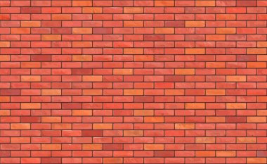 Beautiful brown block brick wall seamless pattern texture background. clipart