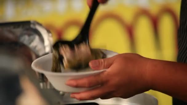 Приготування їжі-Філіппінська — стокове відео