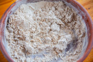 Kurabiye hamuru. Yüksek kalite fotoğraf.