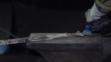 Demir ocağında çalışma süreci. Yüksek kaliteli FullHD görüntüler