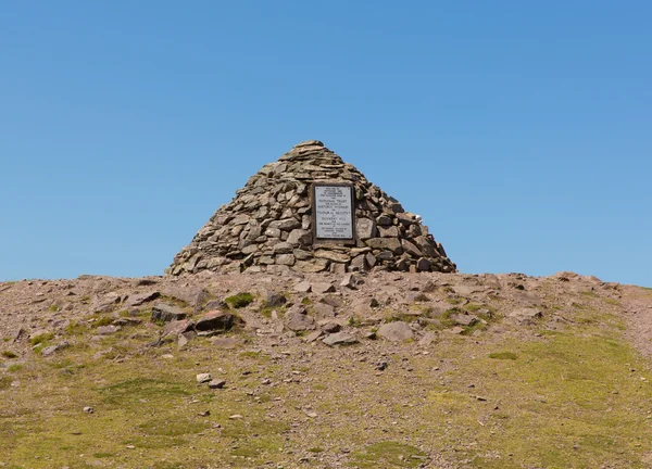 Dunkery baken het hoogste punt van Exmoor in de buurt van Minehead Somerset Engeland Verenigd Koninkrijk in de zomer — Stockfoto