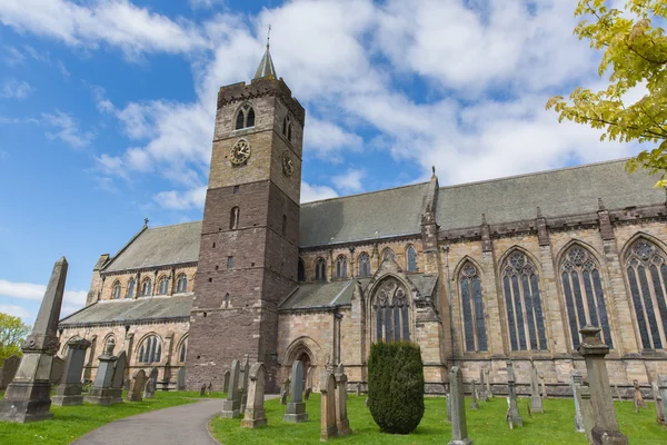 Dunblane katedralen Skottland Storbritannien nära Stirling medeltida kyrka — Stockfoto