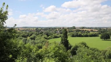 Kırsal sahne Ross-on-Wye Herefordshire İngiltere İngiltere pazarı kasaba Forest of Dean kenarına Wye Valley