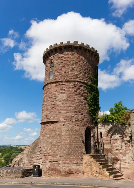 Πύργος gazebo τρέλα Ross-on-Wye Herefordshire Αγγλία Uk στην μικρή αγορά της πόλης βρίσκεται στο του Wye River και στην άκρη του Forest of Dean — Φωτογραφία Αρχείου