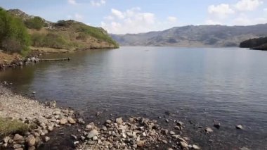 Loch Morar güzel Scotish loch Mallaig Güney Batı İskoçya Highlands pan
