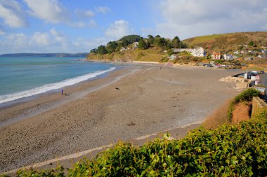 Seaton plajı İngiltere Cornwall güney batı İngiltere
