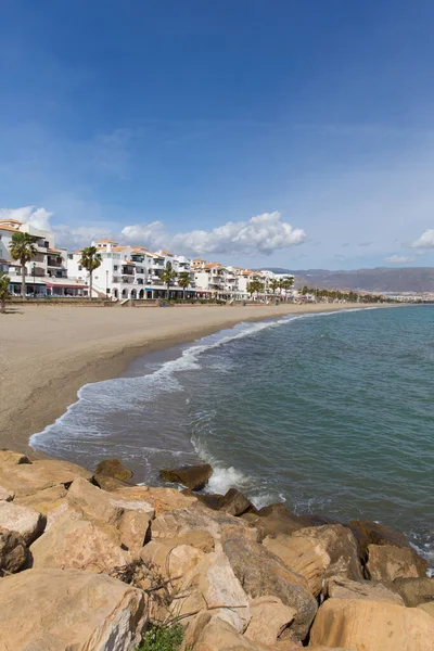 Roquetas Mar España Playa Almería España Playa Romanilla —  Fotos de Stock