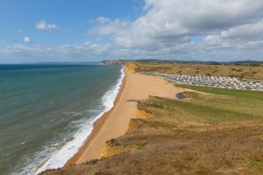 Tatlı su sahili Dorset Jurassic sahillerinden biri İngiltere