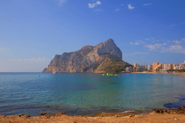 İspanya 'yı Levante La Fossa plajından ara.