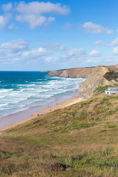 Watergate Bay Cornovaglia Inghilterra Regno Unito — Foto Stock