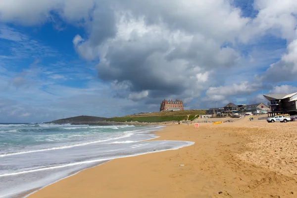 Fistral beach Newquay North Cornwall Inglaterra Reino Unido —  Fotos de Stock