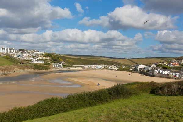 Porth pláž Newquay Cornwall Anglie Uk — Stock fotografie