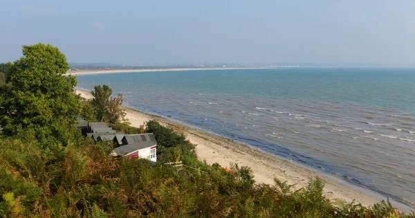 Studland coast and bay dorset england uk gelegen zwischen swanage und poole and bourhabi — Stockfoto