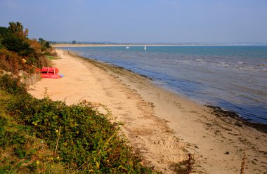 Orta Studland Dorset İngiltere İngiltere Swanage ve Poole ve Bournemouth arasında Plajı