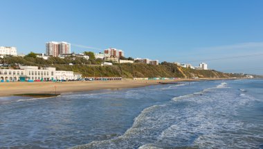 Bournemouth plaj yakınında güzel kumsallara için bilinen Poole Dorset İngiltere İngiltere