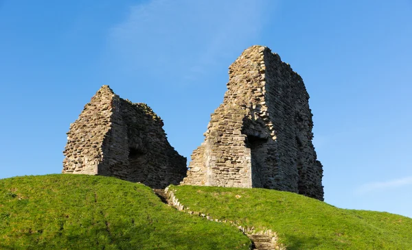 Christchurch castelo ruínas Dorset Inglaterra Reino Unido de origem normanda e originalmente motte e bailey construção — Fotografia de Stock