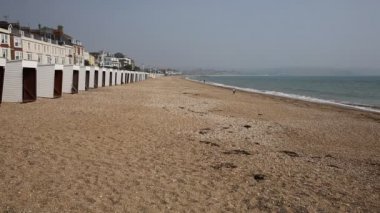 Weymouth Dorset İngiltere'de güney kıyısında yaz popüler turizm