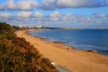 Branksome beach Poole Dorset İngiltere İngiltere Bournemouth yakın cennet ile