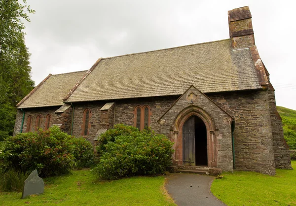 St. Peters církve Martindale údolí Cumbria Anglie Uk poblíž Pooley Bridge — Stock fotografie