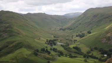 Martindale Valley Lake District Cumbria İngiltere'de İngiltere'den Hallin Fell Ullswater yakın