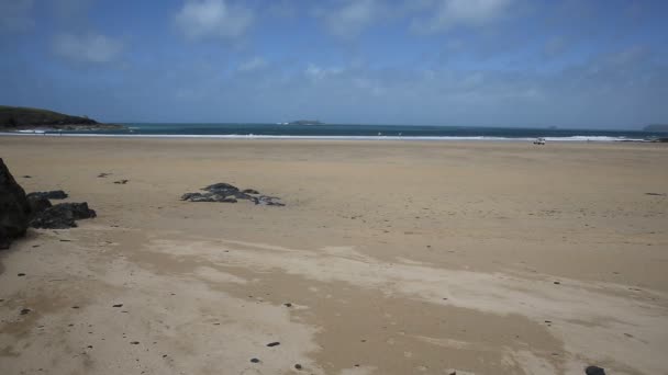 Harlyn Bay plage Cornouailles du Nord Angleterre Royaume-Uni près de Padstow et Newquay 