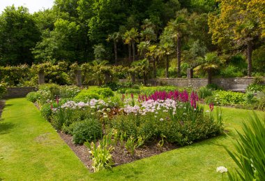 Güzel bahçeleri Overbecks Edwardian Müzesi ve bahçeleri Salcombe Devon İngiltere'de İngiltere'de bir turistik ev