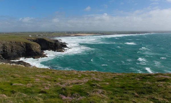 Trevose huvud norra Cornwall Uk — Stockfoto