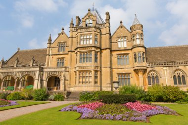 Tyntesfield House near Wraxall North Somerset England UK a Victorian Gothic Revival house and estate and Grade I listed building clipart